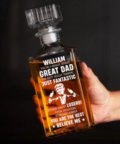 great dad trump whiskey decanter funny fathers day gift 3 p5gfl
