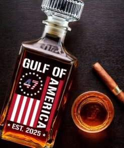 gulf of america decanter 47 est 2025 patriotic whiskey gift 3 vwws2