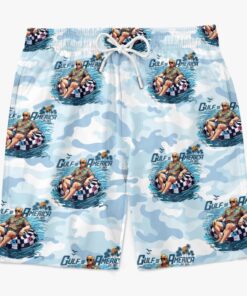 gulf of america float shorts funny camo patriotic swim trunks for men 3 4c2tj