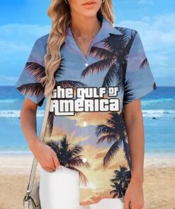 gulf of america trump hawaiian shirt sunset palm gta style shirt 3 w0zzt