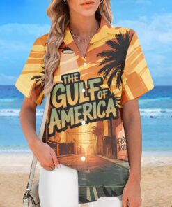 gulf of america trump shirt gta street style sunset hawaiian shirt 3 zhmu5