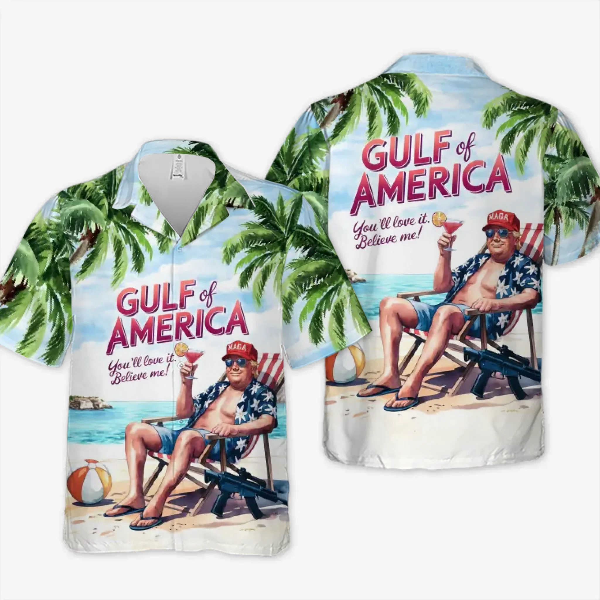 gulf of america trump shirt maga beach funny hawaiian shirt for men 1 w5rrb