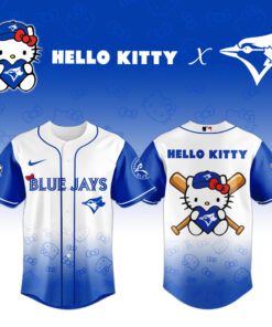 Hello Kitty x Blue Jays Jersey 2025 Limited Edition Baseball Shirt