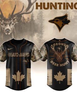Hunting x Blue Jays Jersey 2025 Deer Hunter Baseball Shirt