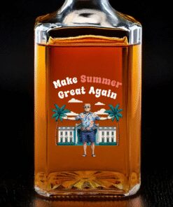 make summer great again whiskey decanter patriotic hawaiian trump gift bottle 5 xcjqr