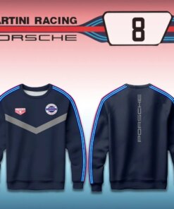 Martini Racing Porsche Sweatshirt – Classic Chevron Heritage Edition