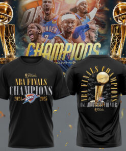 OKC Thunder NBA Finals Champions Shirt 2024–2025 – Signature Trophy Tee