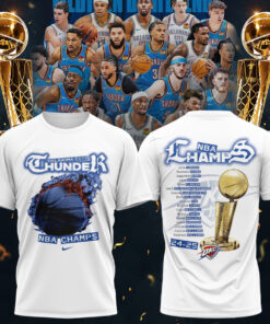 Oklahoma City Thunder NBA Champs Shirt 2025 – 24-25 Finals Tee