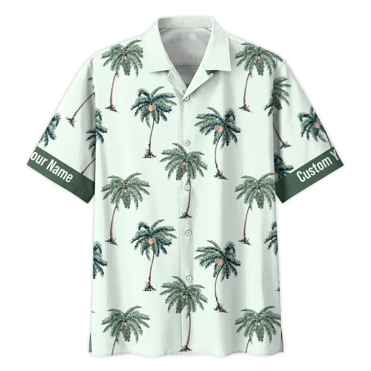 palm tree hawaiian shirt custom coconut tree summer beach button up 1 wwr1r