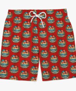 patriotic gulf of america swim shorts american flag beach trunks for men 5 g55qt