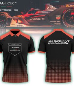 Porsche Formula E Polo Shirt – Men's TAG Heuer Racing Tee