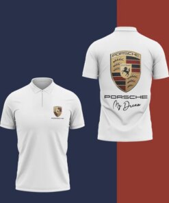 Porsche Polo Shirt – Men's Luxury Sports Car Tee