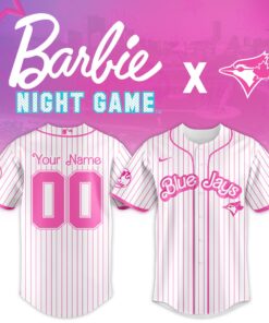 Toronto Blue Jays x Barbie Night Game Jersey 2025 – Limited Edition Pink Baseball Uniform