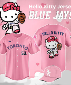 Toronto Blue Jays x Hello Kitty Jersey – Pink 50th Anniversary Limited Edition Shirt 2025