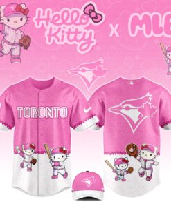 Toronto Blue Jays x Hello Kitty Jersey – Pink MLB Baseball Limited Edition Shirt 2025