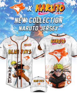 Toronto Blue Jays x Naruto Jersey – Limited Edition Anime Baseball Shirt 2025 Collection