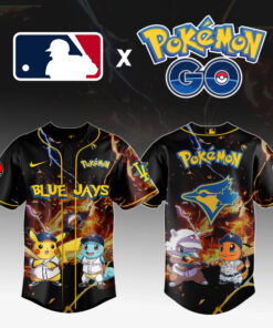 Toronto Blue Jays x Pokémon GO Jersey – Limited Edition MLB Baseball Shirt 2025