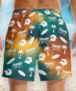 trump 4547 gradient swim shorts maga take america back beach trunks for men 4 kzkz2