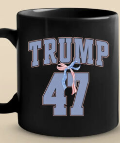 Trump 47 with Patriotic Ribbon Mug
