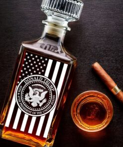 trump 47th president decanter great seal patriotic bottle 5 9g9op