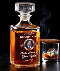 trump 47th president decanter maga patriotic whiskey gift 2 r7raq