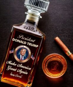 trump 47th president decanter maga patriotic whiskey gift 3 ko07o