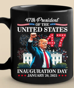 trump 47th president mug inauguration day 2025 patriotic coffee cup usa 3 8pg3o