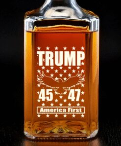 trump america first decanter 4547 patriotic whiskey gift 5 2iq55