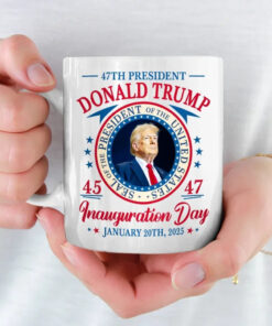 Trump Inauguration Day Mug – 47th President Commemorative Cup
