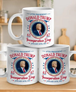 trump inauguration day mug 47th president commemorative cup 3 yhbe4