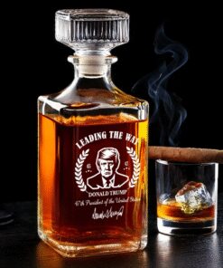 Trump Leading the Way Decanter – 47th President Whiskey Gift