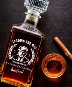 trump leading the way decanter 47th president whiskey gift 4 y3a09