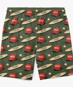 trump maga surfboard mens swim trunks patriotic usa beach shorts for summer 2025 bs0pp