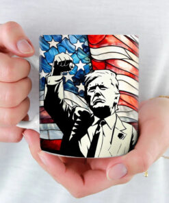 Trump Power Pose Mug – Winners Focus on Winning