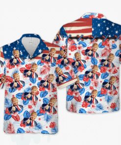 trump thumbs up hawaiian shirt usa flag patriotic tropical shirt 5 jvnmz