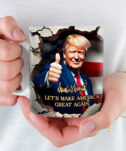 Trump Thumbs Up Mug – Make America Great Again Edition
