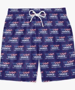 trump vance 2024 swim shorts patriotic take america back beach trunks for men 3 iohup