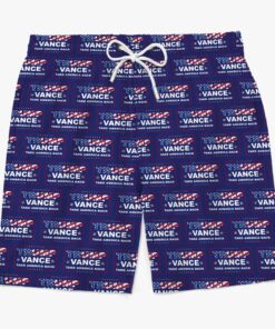 trump vance 2024 swim shorts patriotic take america back beach trunks for men 5 bgx5u