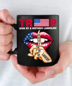 trump won by a historic landslide mug patriotic shut up losers coffee cup gift 3 e5u2x
