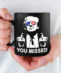 trump you missed mug bold political coffee cup with patriotic sunglasses and attitude 3 mblwy