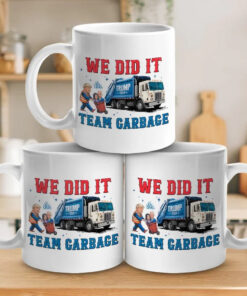 we did it team garbage mug funny trump 2024 garbage truck coffee cup 3 2upam