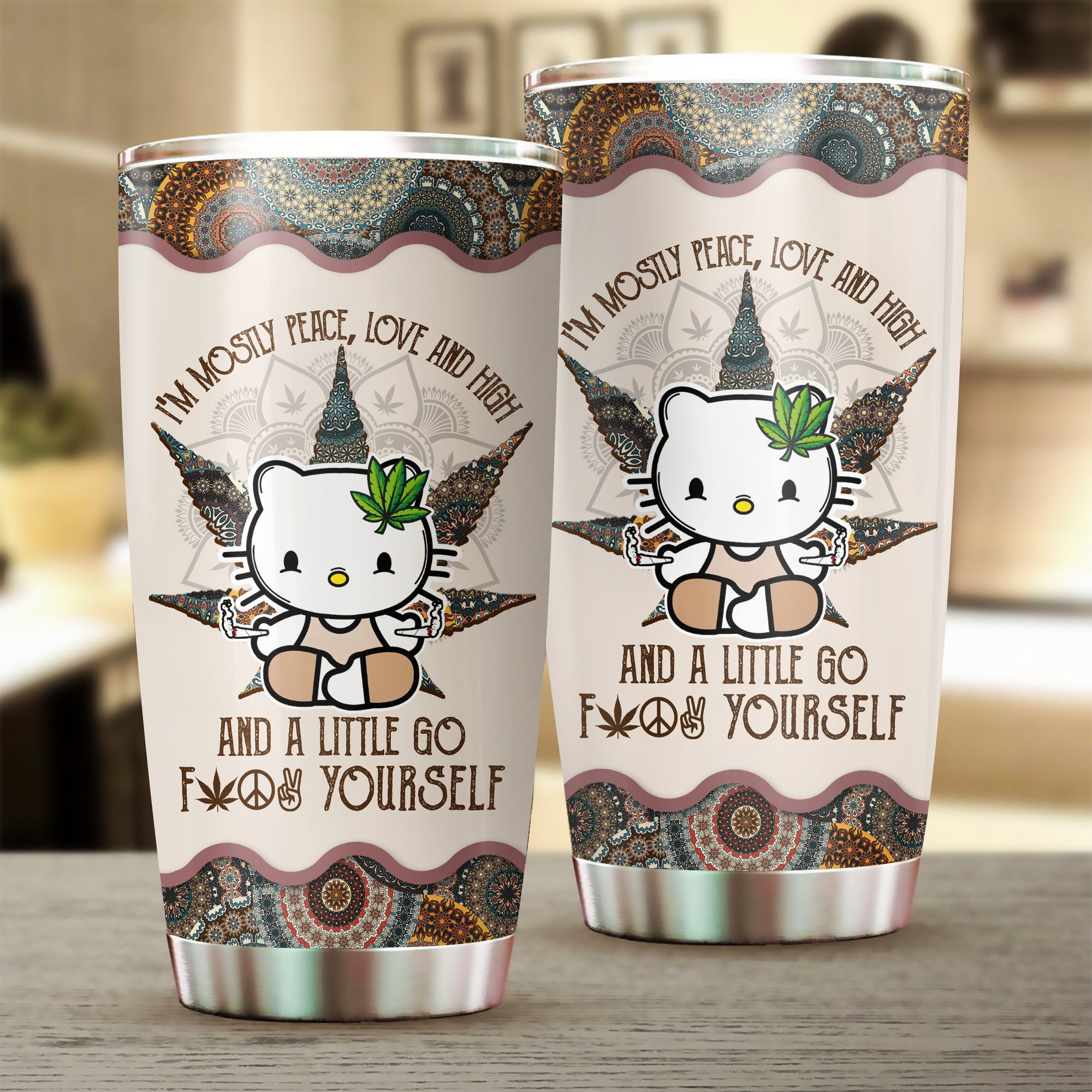 be a mary jane tumbler funny hello kitty weed cup for 420 stoner fans 1 97pfe