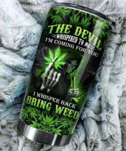 bring weed tumbler funny grim reaper marijuana cup gothic skull stoner gift 3 9k9c2