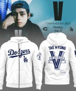los angeles dodgers bts v taehyung white jersey limited edition signature 6 qdkf6