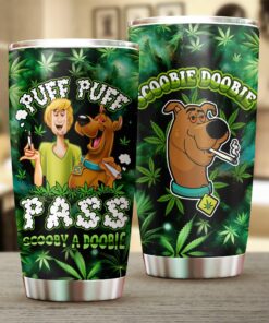 Scooby Doo Puff Puff Pass Tumbler – Funny Weed Galaxy Cup