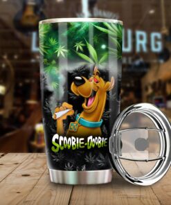scooby doobie tumbler funny scooby doo weed smoking cup 2 d4kai