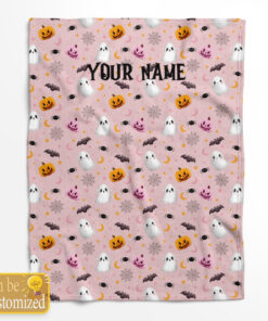 custom halloween blanket aaimm