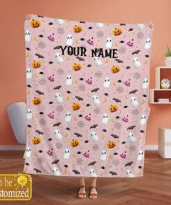 custom halloween blanket cdl3l