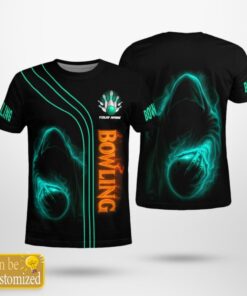 Custom Skull Bowling Shirt