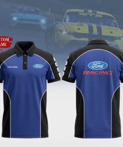 Ford Racing Custom Polo Shirt – Personalized Motorsport Apparel